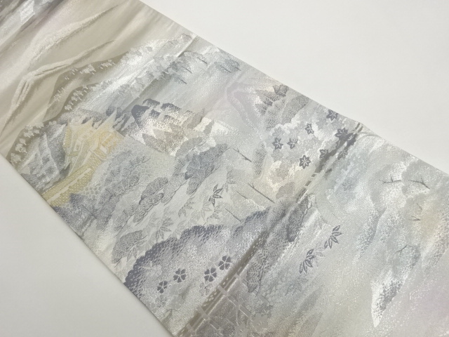 JAPANESE FUKURO OBI / WOVEN MOUNTAINS